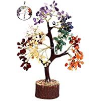 KACHVI Árbol de Cristal de Siete Chakras Árbol de los bonsais Figuras decoración de la Oficina en casa Ornamnets para la…